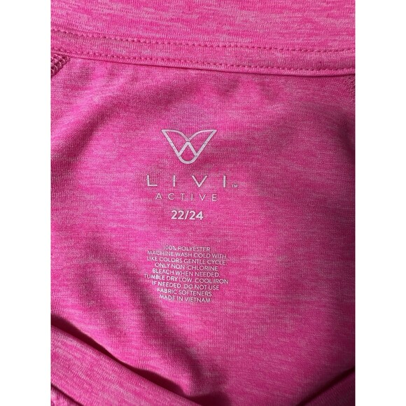 LIVI Active Size 22/24 Short Sleeve T Shirt L19 - Picture 6 of 6